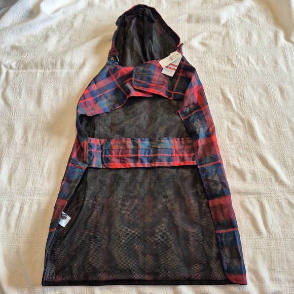 Talbots plaid raincoat size large lab or shepard NWT - Picture 2 of 14